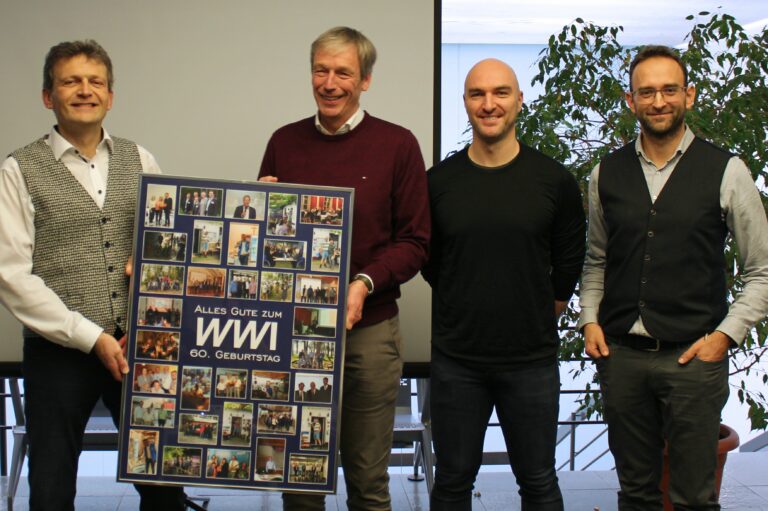 60. Geburtstag von Lehrstuhlleiter Prof. Dr. rer. nat. Mathias Göken!