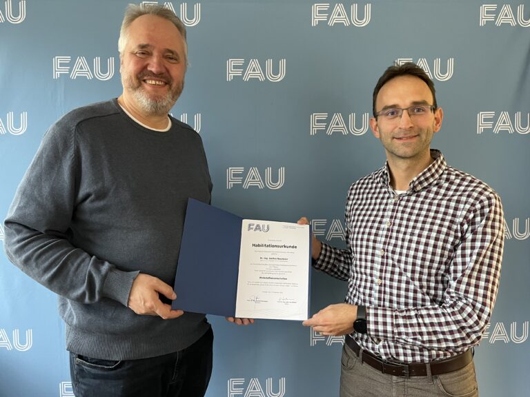 Erfolgreiche Habilitation von Steffen Neumeier!